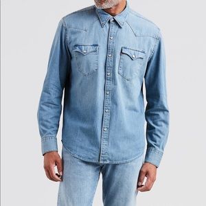 Levi’s Western Cowboy Barstow Pearl Snap Shirt